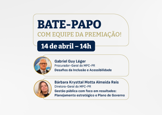 Conversa será realizada de forma híbrida: presencial e online