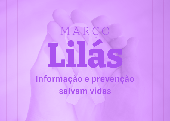 A campanha acontece durante o mês de março, com o objetivo de conscientizar, principalmente mulheres, sobre a importância da prevenção, do diagnóstico precoce e da vacinação